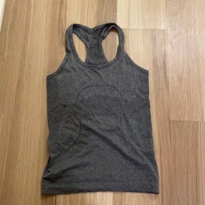 Lulu gray racerback